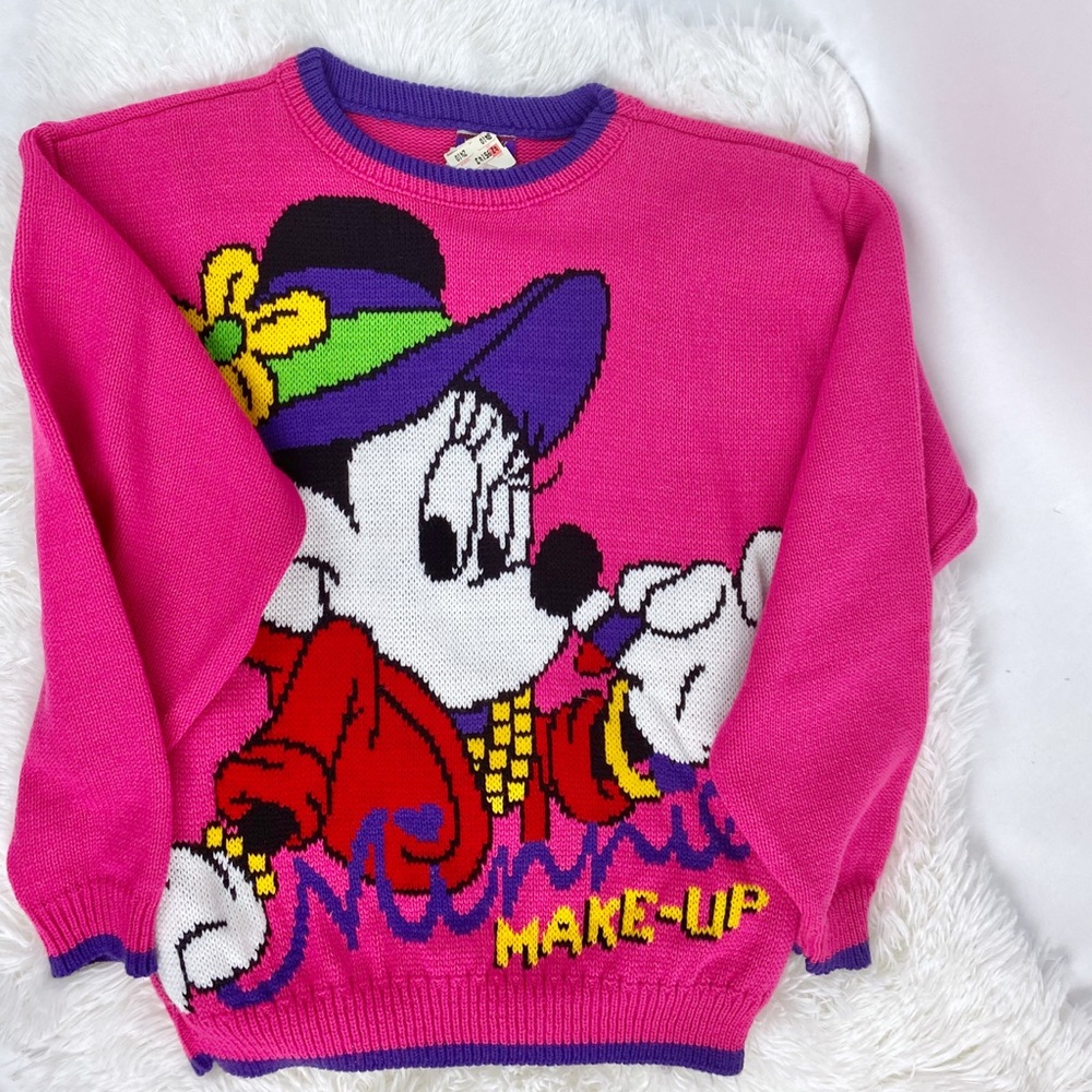 NWT VINTAGE 90’s Minnie Mouse Sweater 10/12